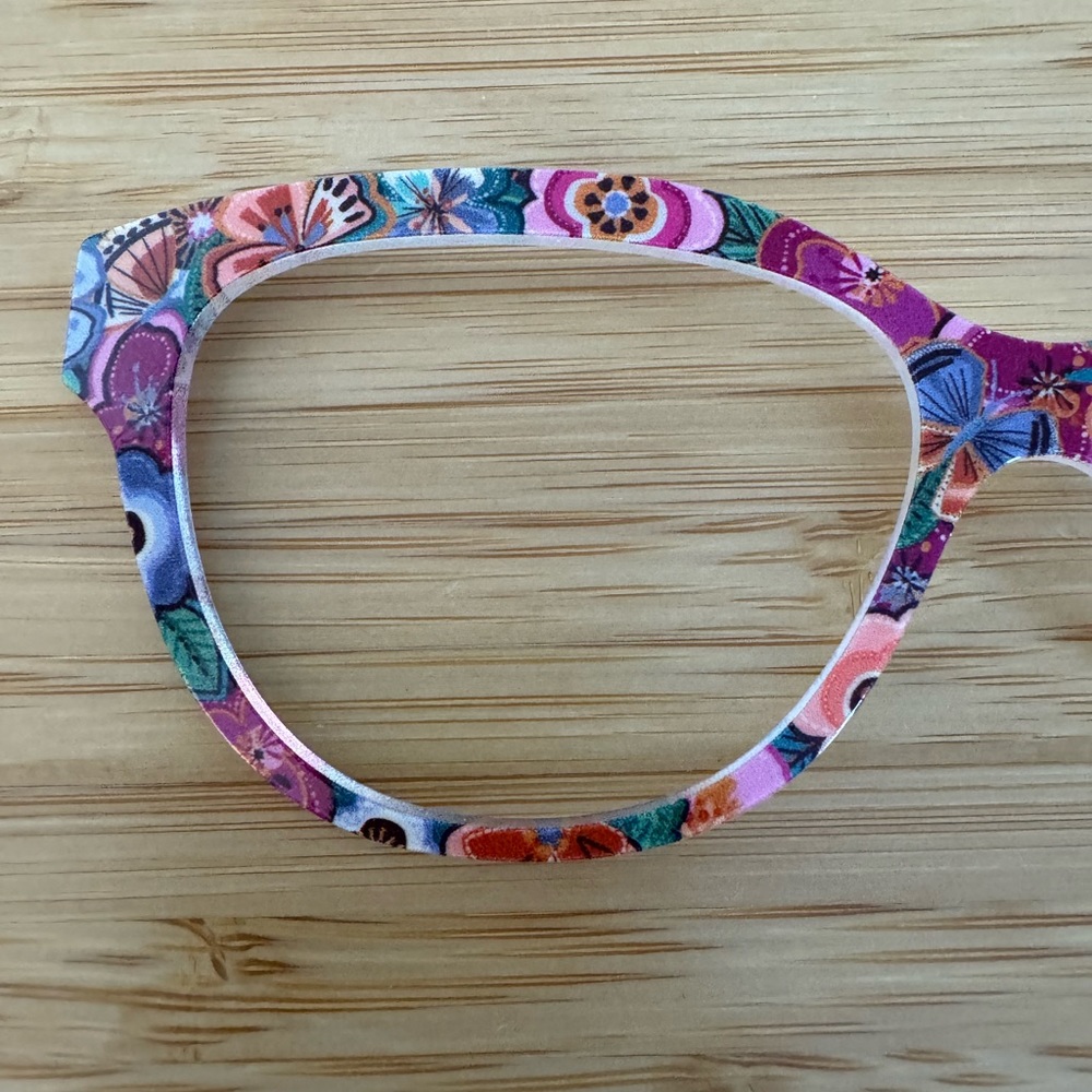 Pair Eyewear The Quinn Top Frames in The Mellow Floral - Picture 2 of 5